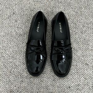 Vegan Patent Leather Loafers